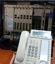 Panasonic KX-TDA200UA,  цифрова атс,  16 міськ/ 8 сист/ 72 аналогових